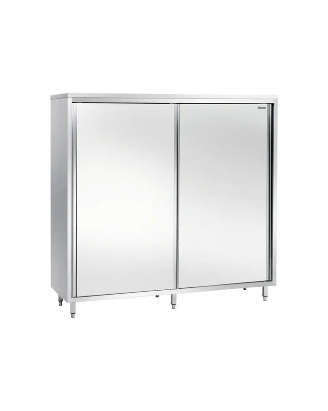 Armoire haute avec 2 portes coulissantes