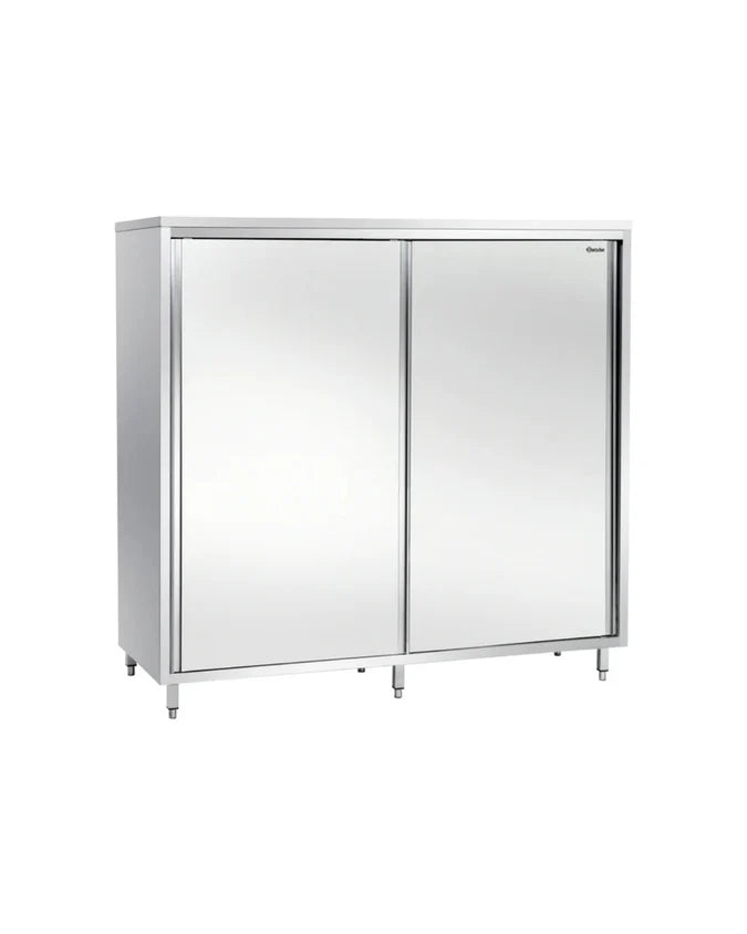 Armoire haute avec 2 portes coulissantes