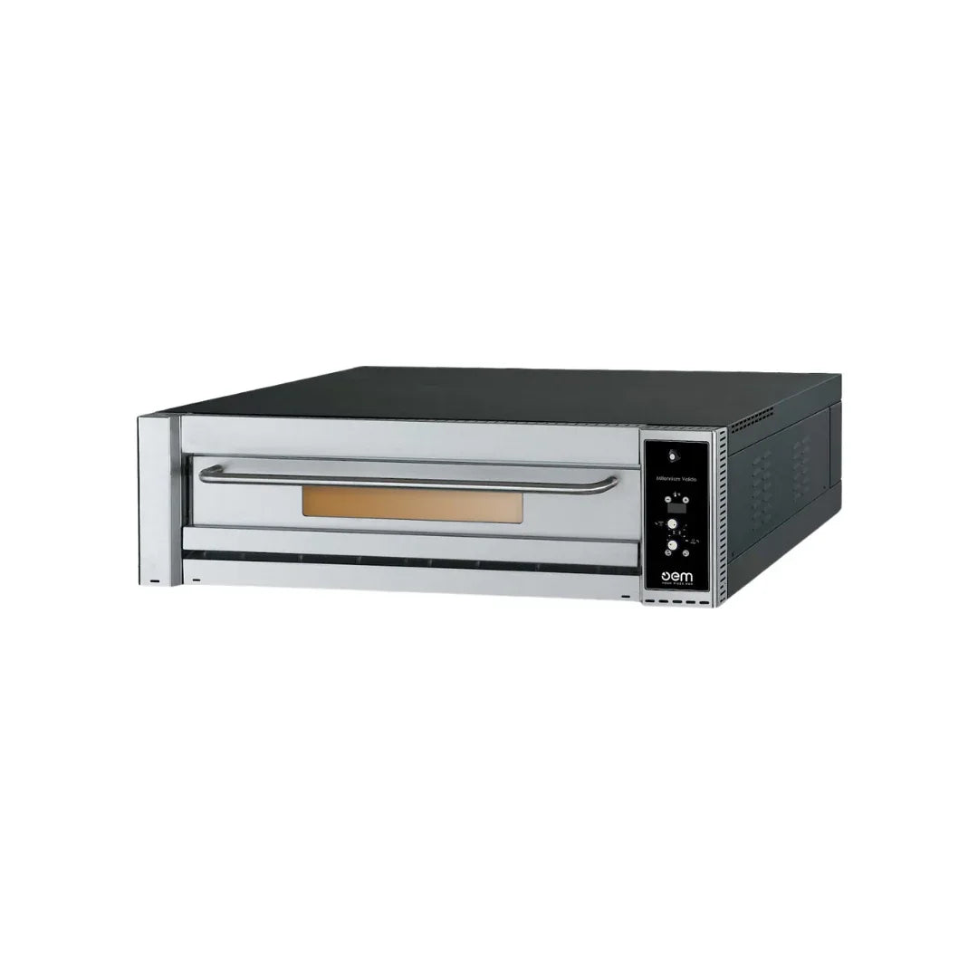 Four à pizza 1 niveau mécanique - 6 pizzas 35cm - 1460x972x390mm OEM 635LB EM vue 1 - Usine CHR