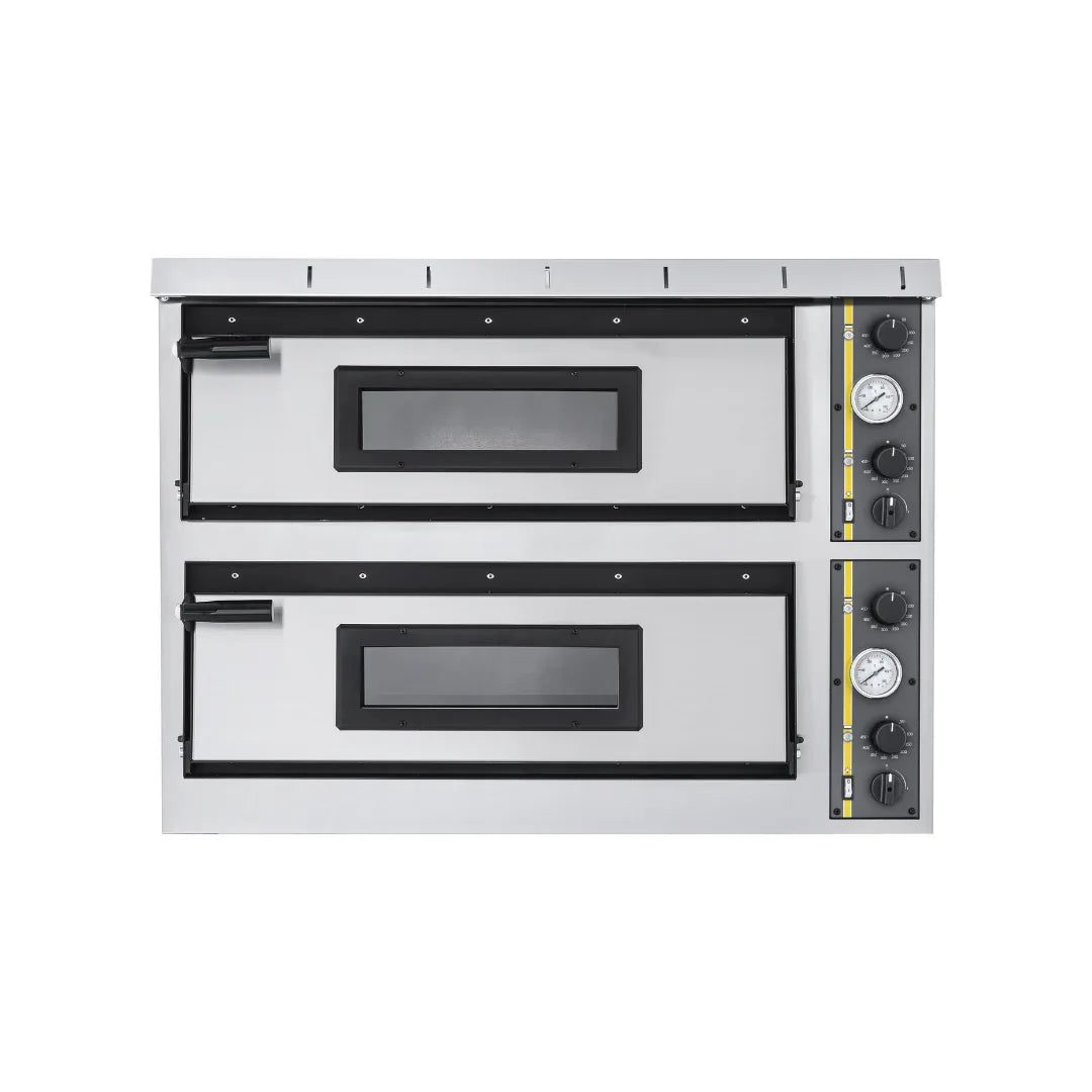 Four à pizza 4 pizza 2 niveaux - 14,4kW 400V - ARKA - Four à pizza électrique