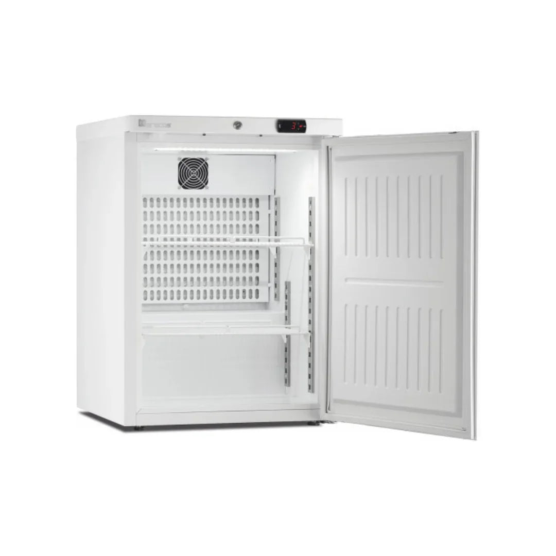 Armoire réfrigérée positive blanc +1/+8°C - 1 porte pleine - 600x600x835mm MARECOS ARV-150-CS-PO vue 1 - Usine CHR