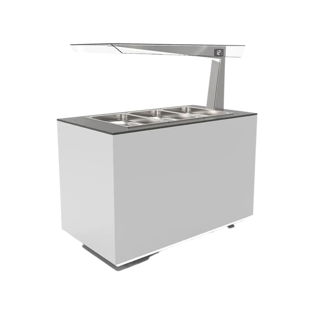 Buffet réfrigérée self service 3 GN 1/1 - 1300 - SAYL - Vitrine de présentation