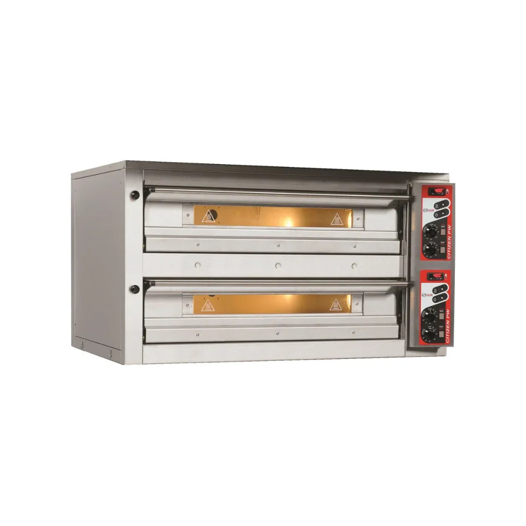 Four à pizza électrique 9+9 pizzas 33cm ZANOLLI CITIZEN PW 9+9 /MC vue 1 - Usine CHR