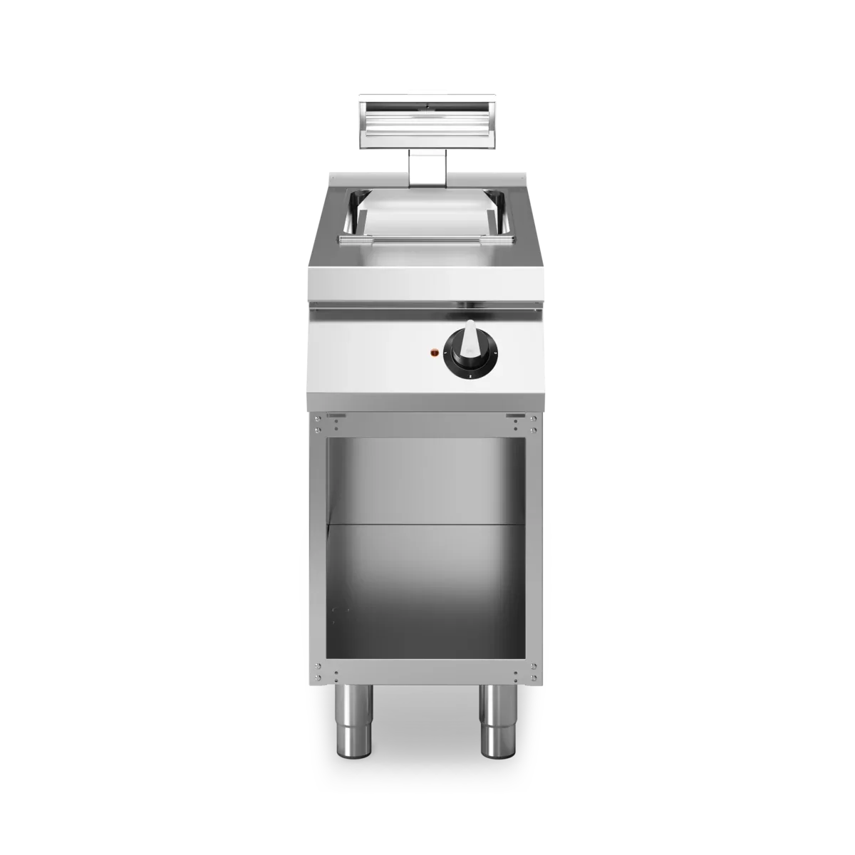 Chauffe frites électrique sur meuble ouvert - Capacité 1 x GN 1/1 - 1 kW Mono 230V - 400x730x870mm MODULAR vue 1 - Usine CHR