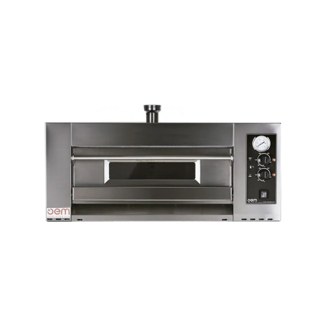 Four à pizza 1 niveau mécanique - 9 pizzas 30cm - 1250x1300x400mm - Triphasé OEM DOMITOR 930 EM vue 1 - Usine CHR