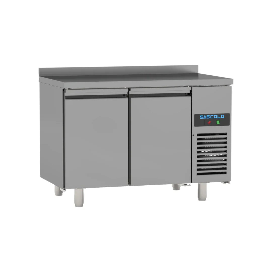 Desserte réfrigérée positive -2/+8°C 2 portes SASCOLD DPG120 vue 1 - Usine CHR