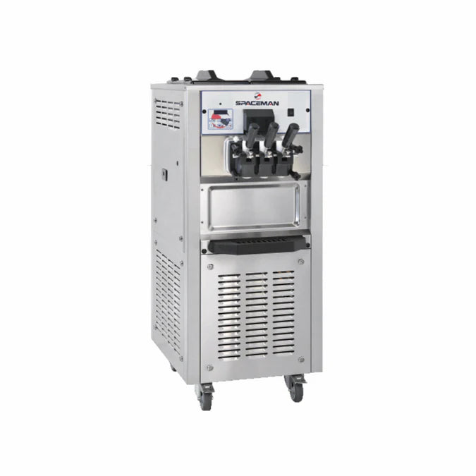 Distributeur de glaces et softs 2 cuves de 12L 552x652x1474mm 1.2kW 230V SPACEMAN 6240 vue 1 - Usine CHR