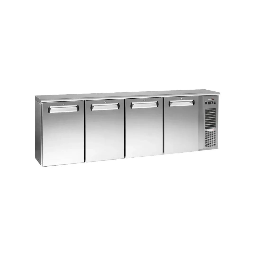 Arrière-bar 4 portes pleines inox GAMKO E3/2222MUCS vue 1 - Usine CHR