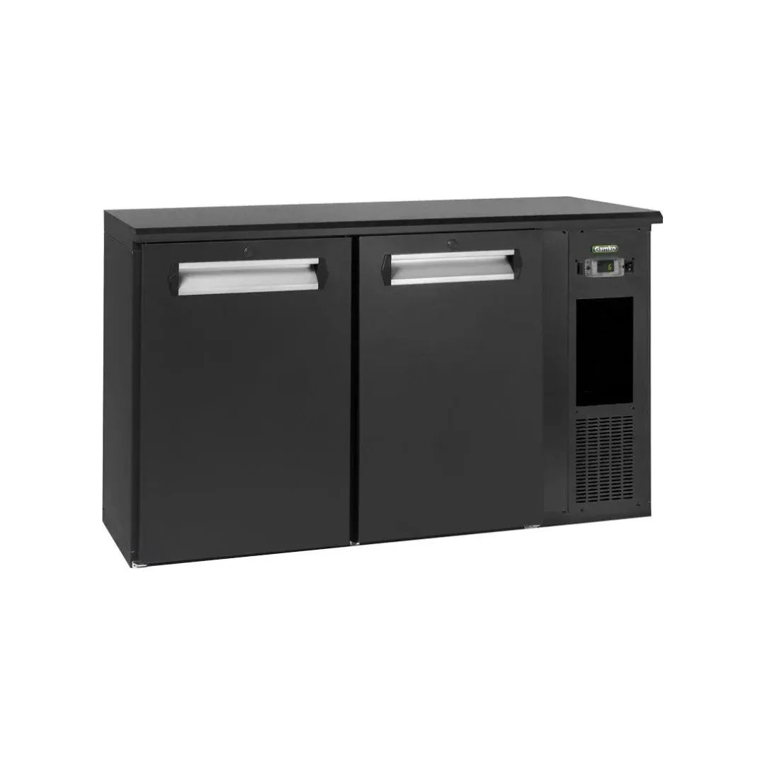 Arrière-bar 2 portes pleines anthracite GAMKO E3/22MU vue 1 - Usine CHR