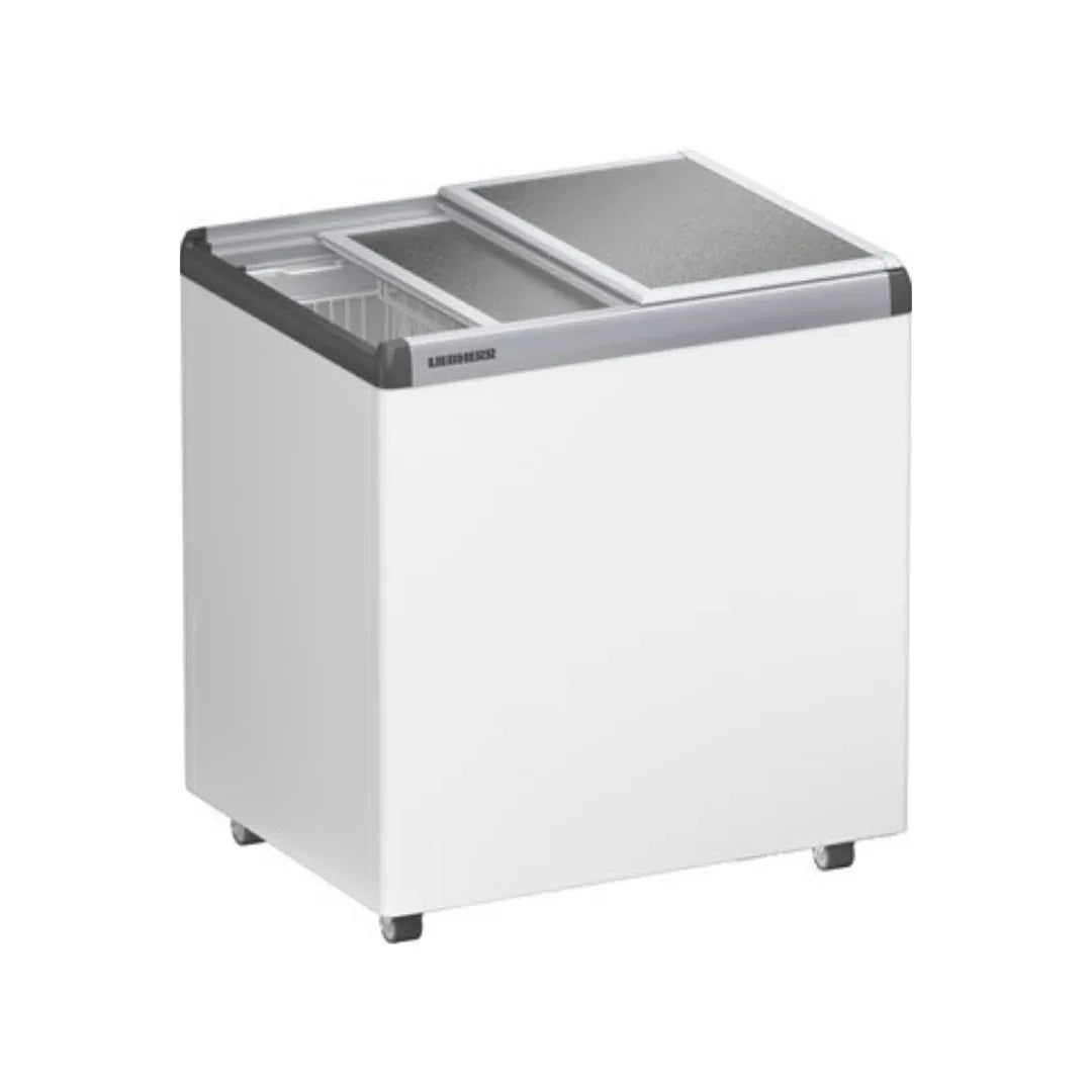 Congélateur avec couvercle coulissant plein - 220 litres - LIEBHERR - Congélateur coffre à porte coulissante