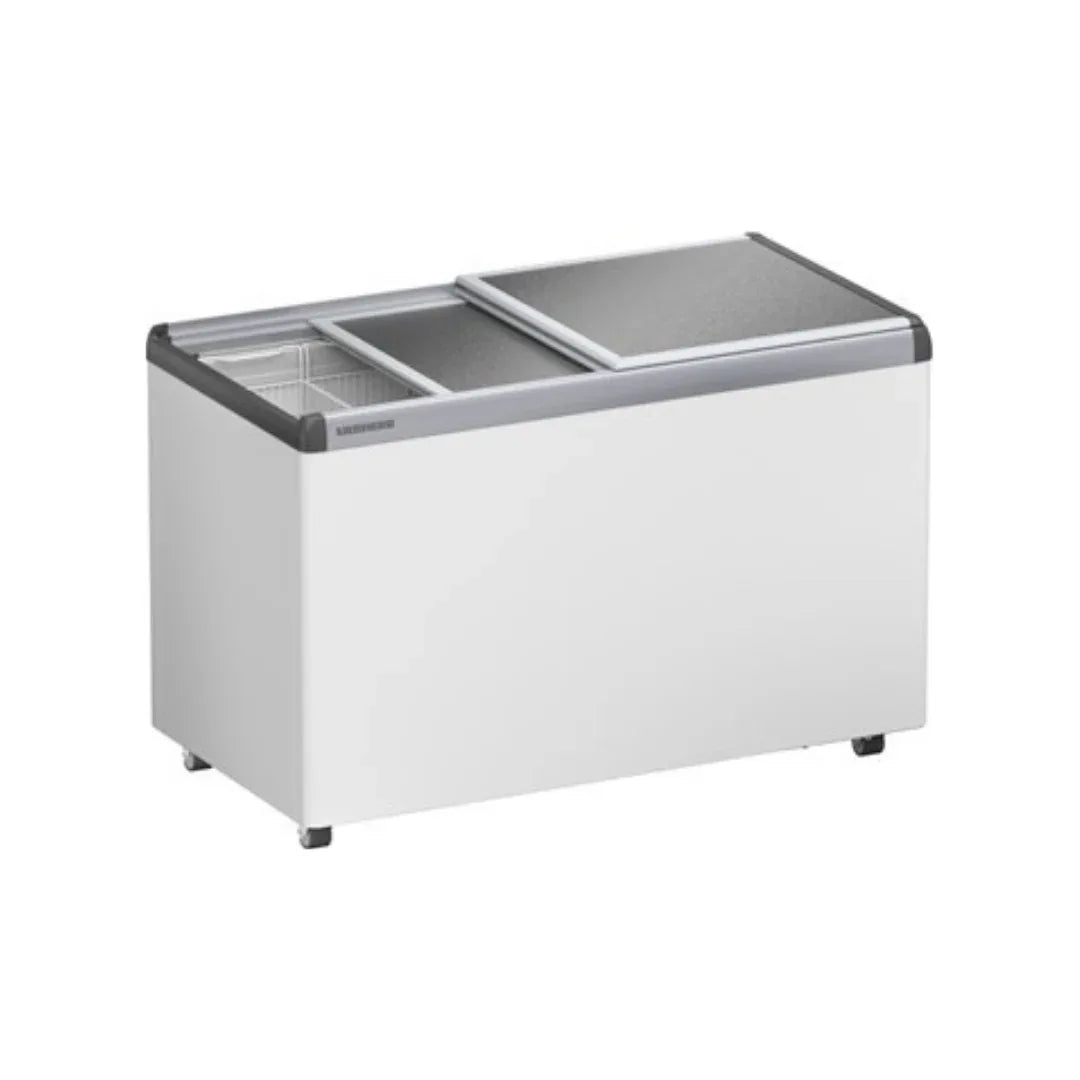 Congélateur avec couvercle coulissant plein - 369 litres - LIEBHERR - Congélateur coffre à porte coulissante