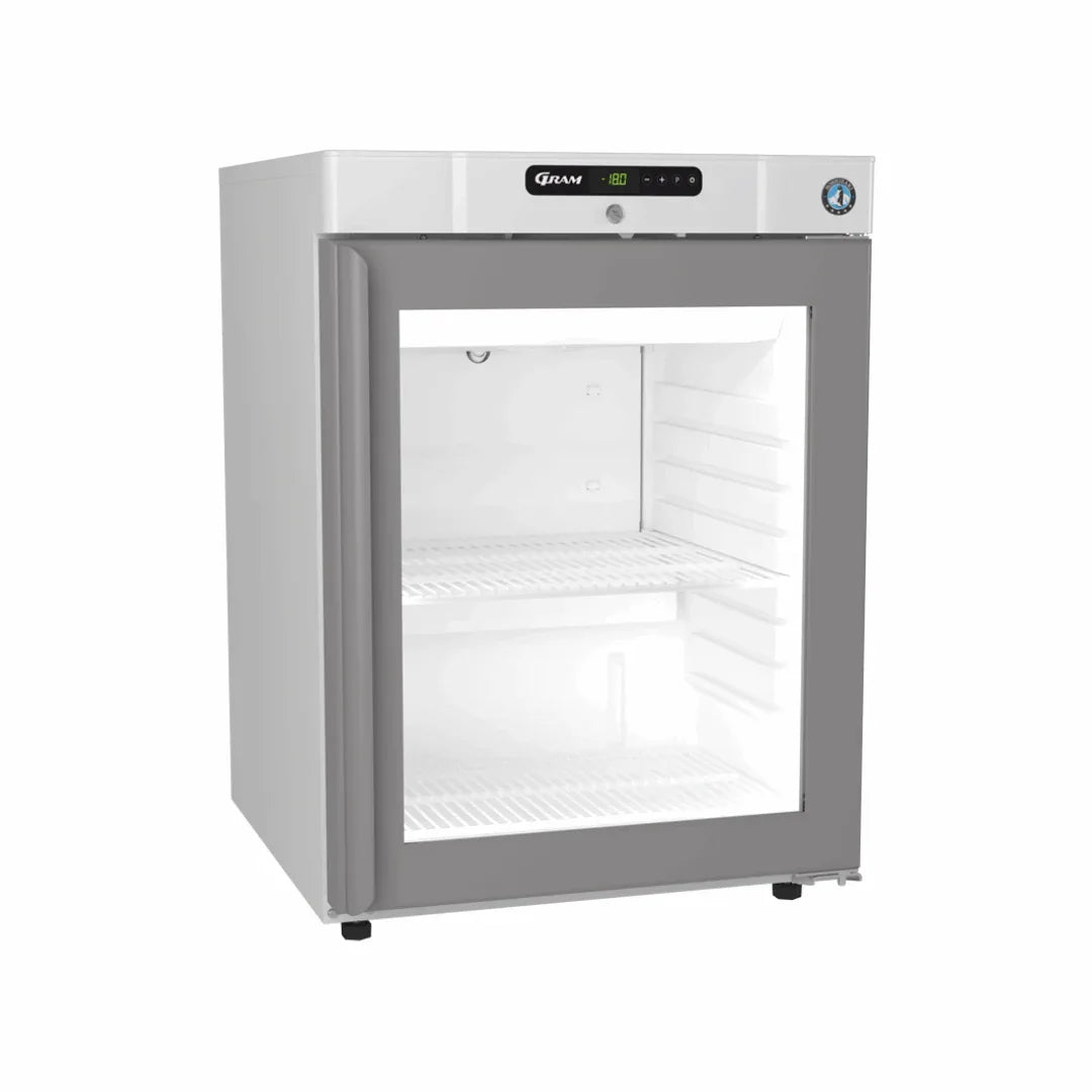 Armoire réfrigérée négative 1 porte vitrée blanc -5/-19°C - Capacité : 123 litres - 595x645x833mm - HOSHIZAKI - Armoire réfri