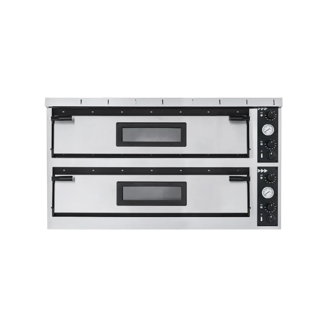 Four à pizza électrique 9+9 pizza 2 niveaux - ARKA - Four à pizza électrique