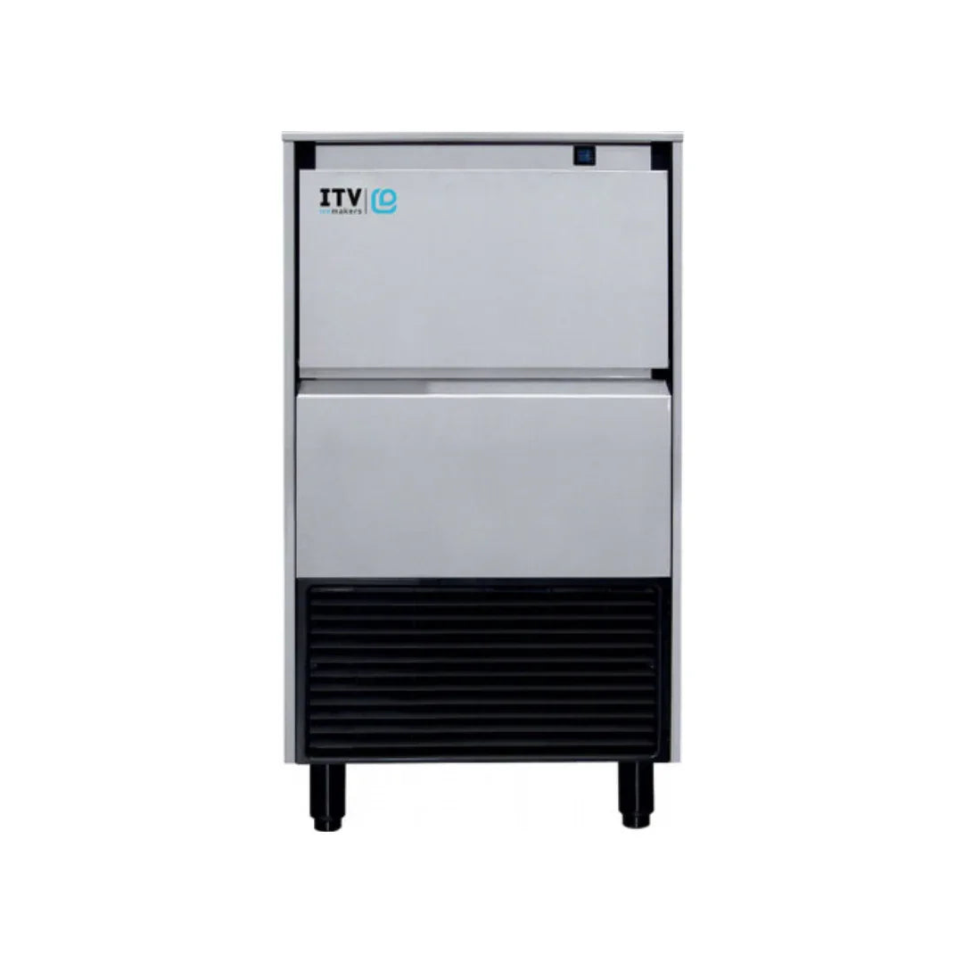 Machine à glaçons pleins avec pompe de relevage - refroidissement à air - Réserve 20kg