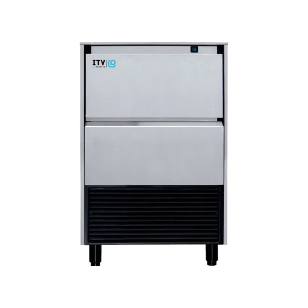 Machine à glaçons pleins avec pompe de relevage - refroidissement à air - Réserve 35kg