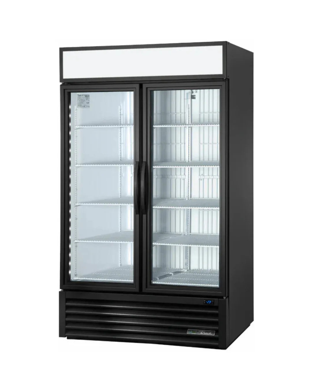 Armoire réfrigérée négative congélateur 2 portes vitrées battantes - Série GDM TRUE - 1091L TRUE REFRIGERATION vue 1