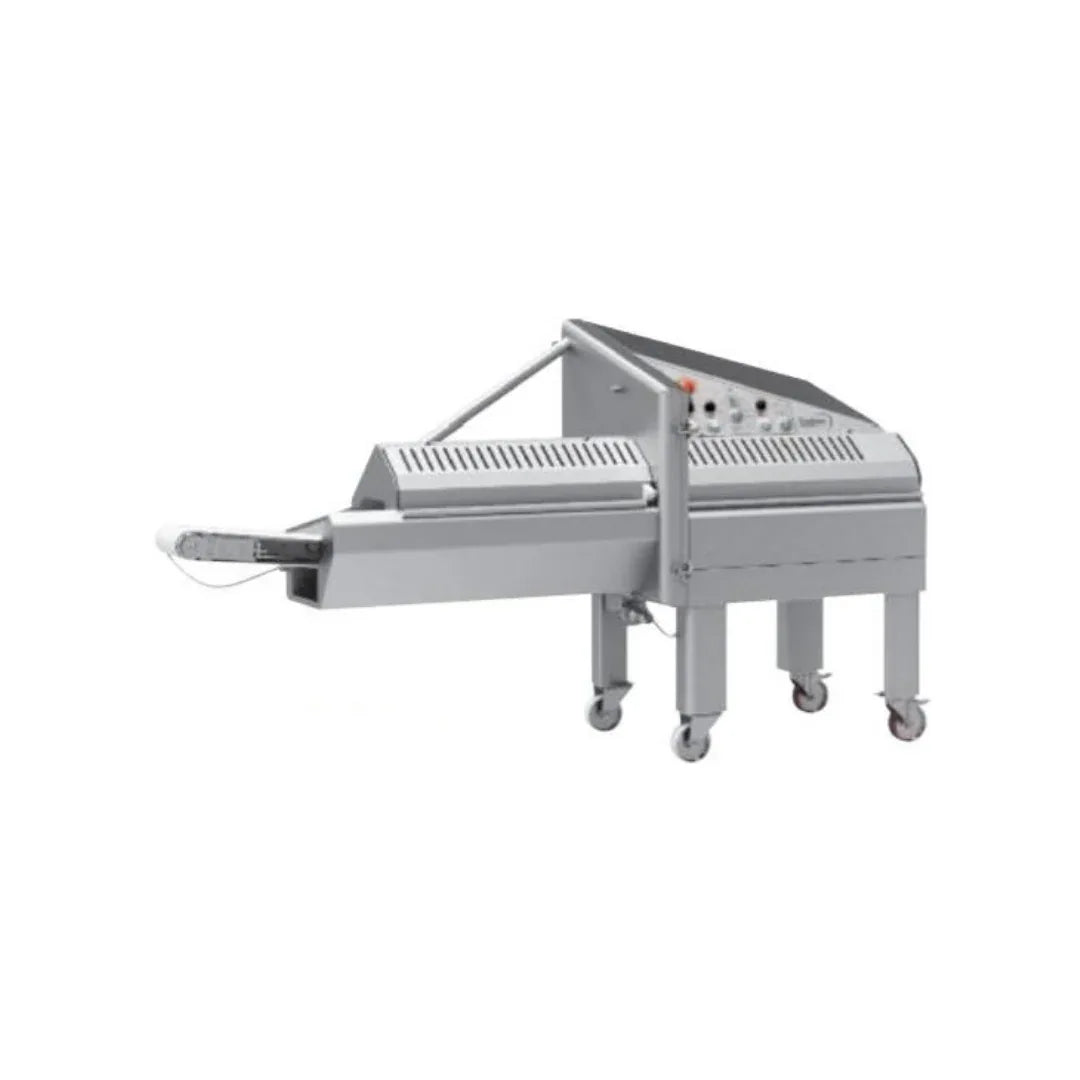 Trancheur à côtelettes ICONE 1100 ELEC à tapis - Moteur Brushless - Chargement 400V DADAUX vue 1 - Usine CHR