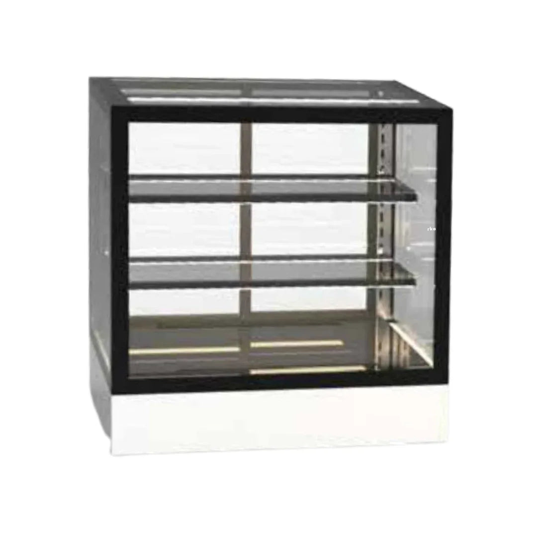 Vitrine de présentation chaude libre service 3 niveaux à poser - 600 - SAYL - Vitrine de présentation