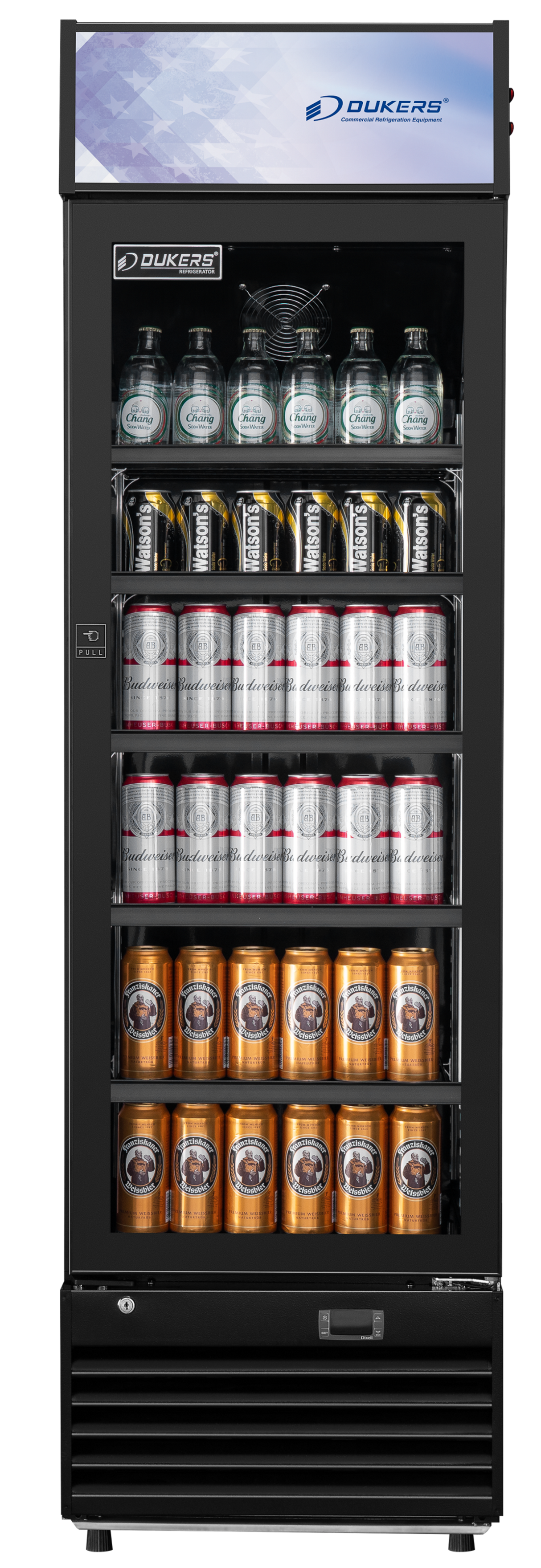 Armoire à boissons réfrigérée 1 porte avec canopy