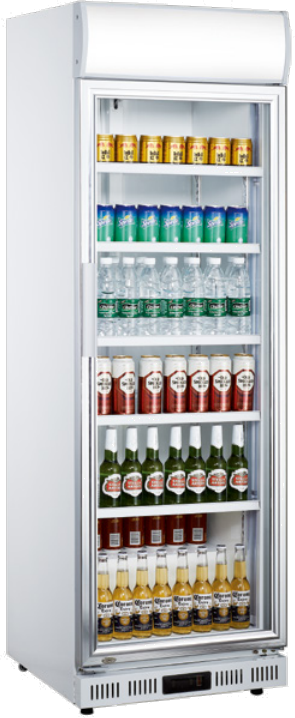 Armoire à boissons réfrigérée 1 porte avec canopy