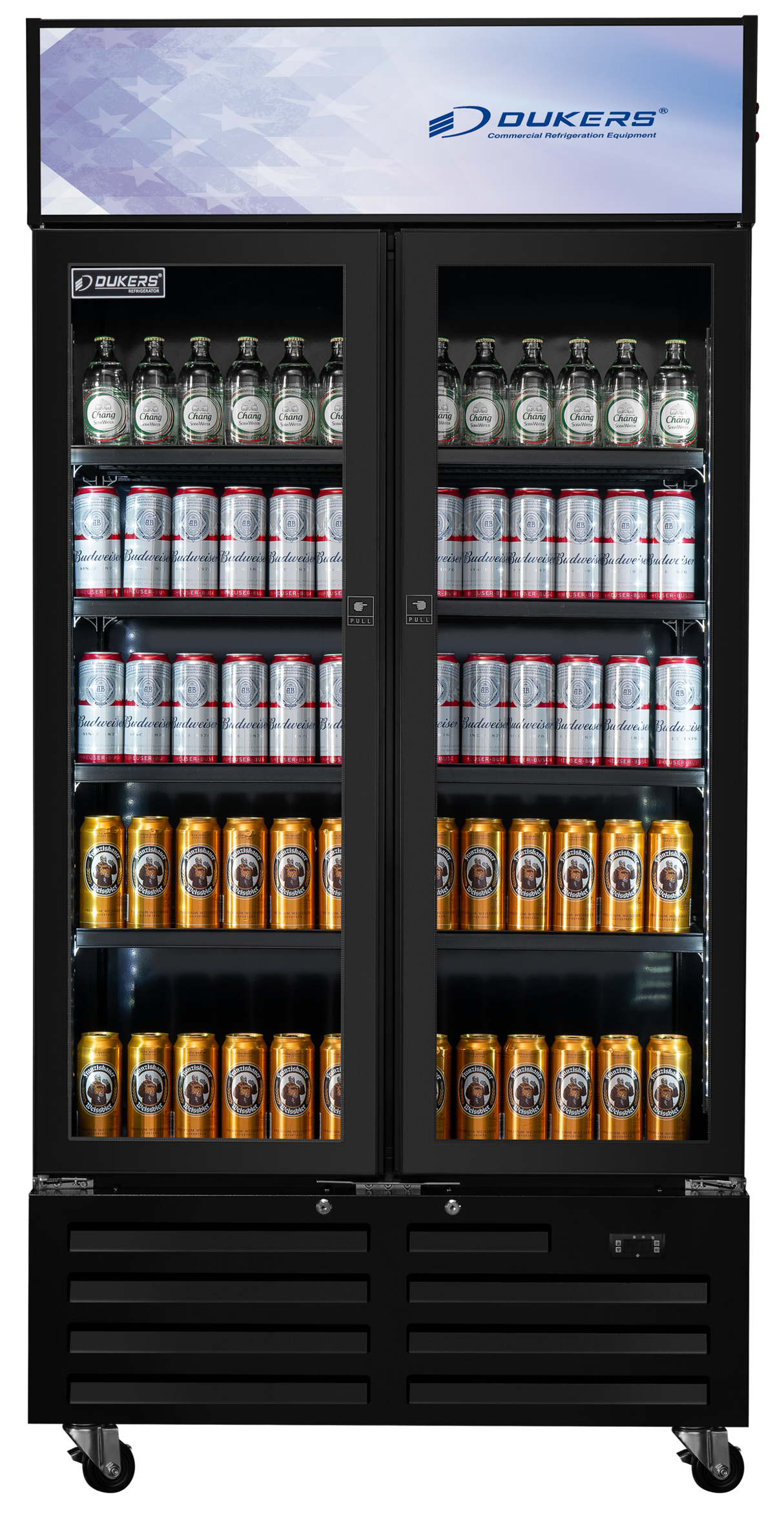 Armoire à boissons réfrigérée 2 portes avec canopy