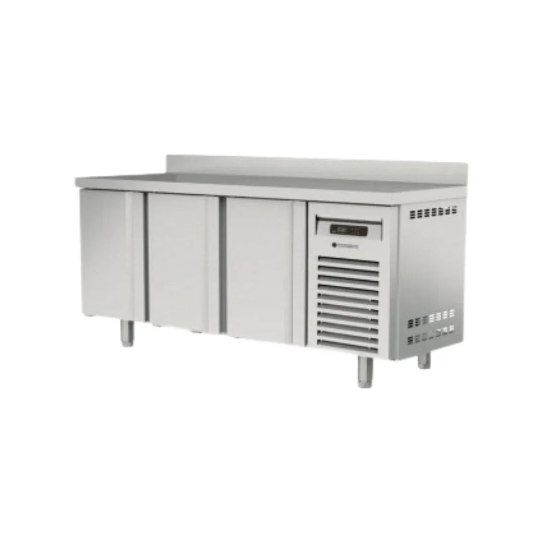 Meuble snack réfrigérée positive gamme TOP - 3 portes pleines - CORECO - Table réfrigérée positive
