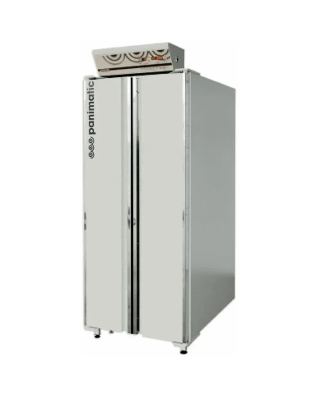Armoire de fermentation - Chambre de pousse - 1 porte à 2 vantaux de 22 étages pour filets 600x800 - 20 grilles sans