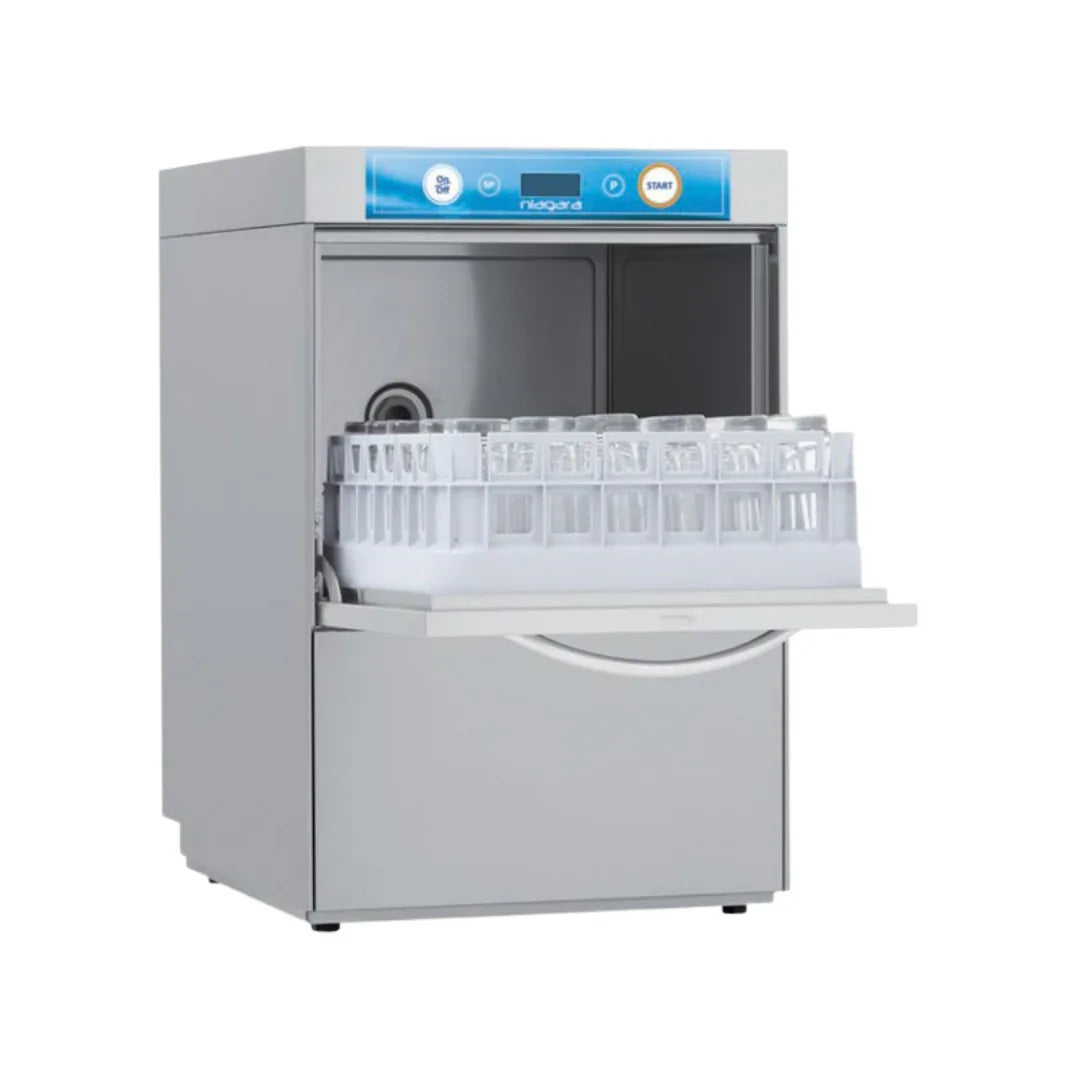 Lave verres NIAGARA- panier 400x400mm - Passage : 320mm - ELETTROBAR - Lave-verre professionnel