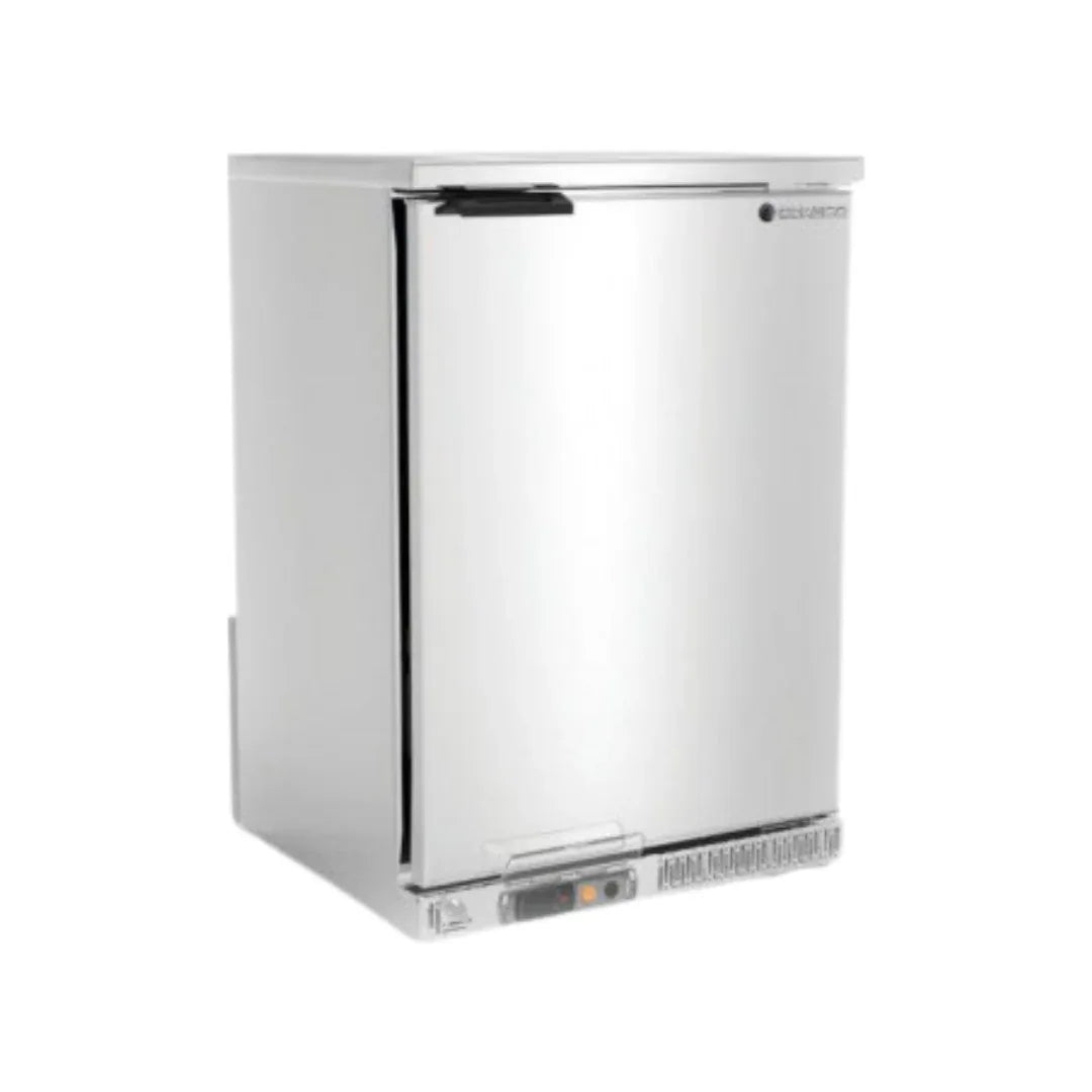 Arrière bar en inox 1 porte pleine battante +2/+8°C - 620x520x850mm - CORECO - Arrière-bar réfrigéré