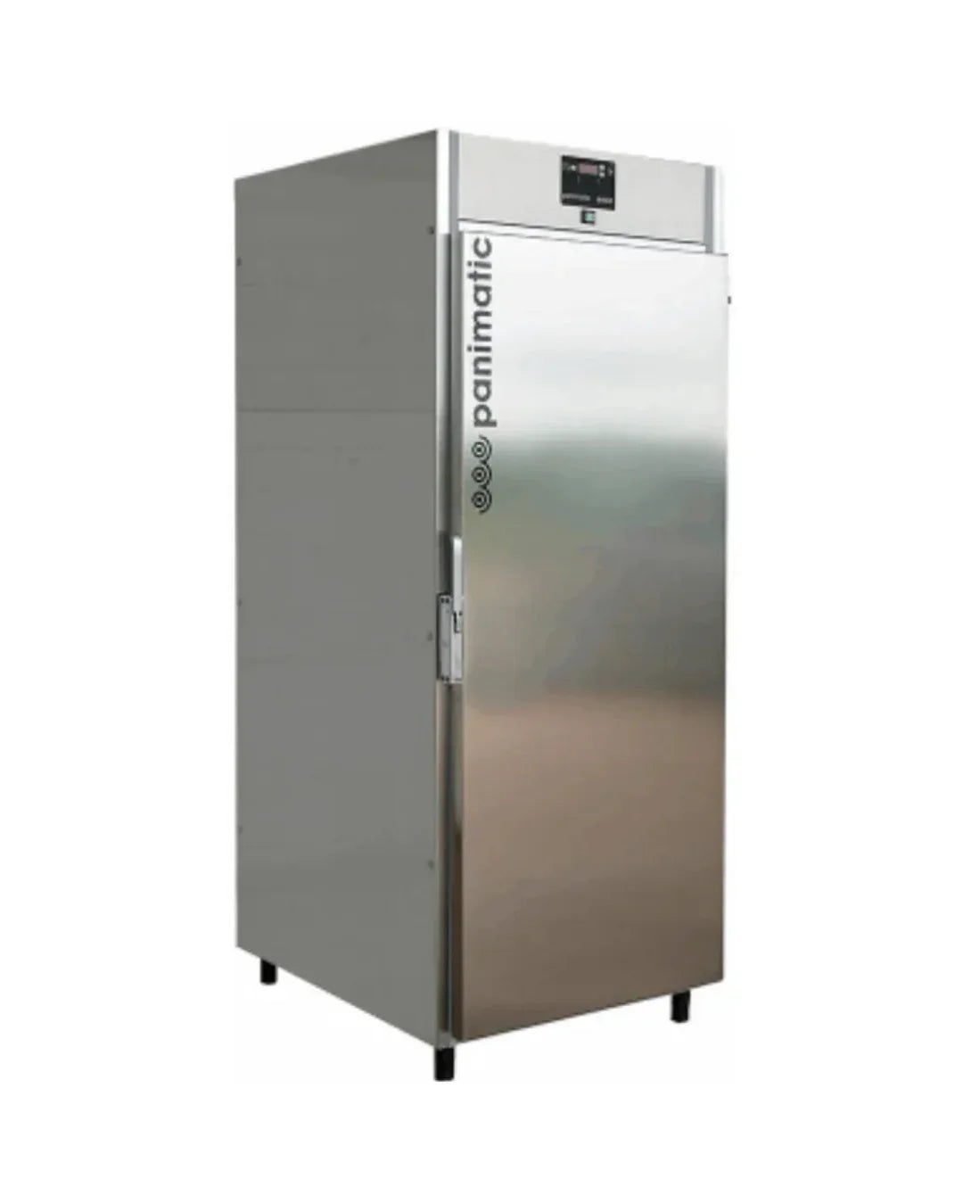 Armoire réfrigérée à pâtisserie 1 porte 0/+8°C pour 44 plaques 600x800 - Capacité : 850 litres - 760x1010x2100mm - PANIMATIC