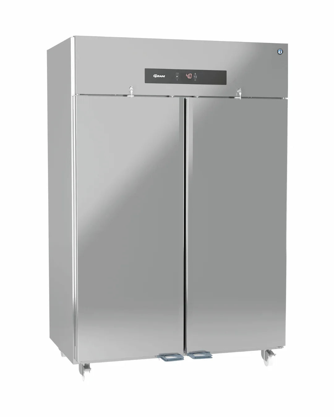 Armoire réfrigérée positive 2 portes +2/+12°C - Capacité : 1400 litres - 690x920x2075mm - HOSHIZAKI - Armoire réfrigérée posi