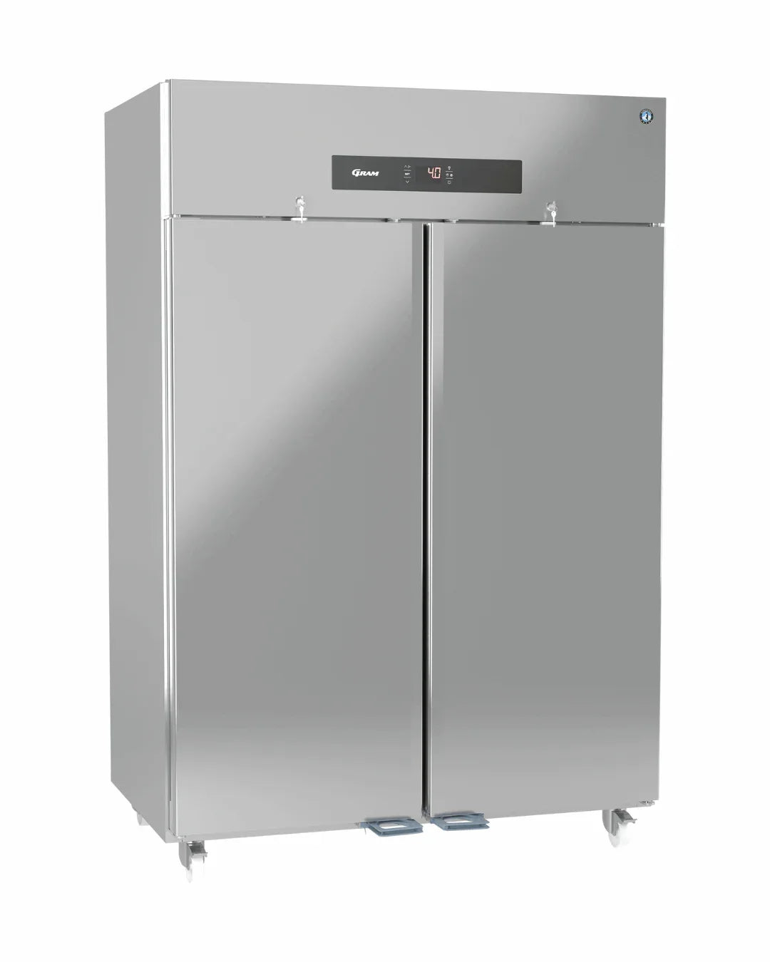 Armoire réfrigérée positive 2 portes -5/+12°C - Capacité : 1400 litres - 690x920x2075mm - HOSHIZAKI - Armoire réfrigérée posi