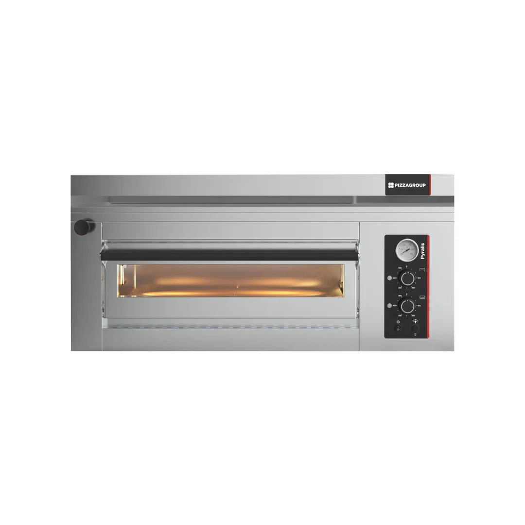 Four à pizza mécanique 6 pizzas - 1480x1010x510mm PIZZAGROUP PY M6L vue 1 - Usine CHR