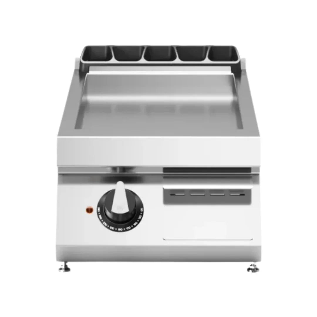 Plancha lisse 1 zone électrique à poser - 5,4 kW 400V Tri - 400x730x280mm MODULAR R70/40FTE/CL/T vue 1 - Usine CHR