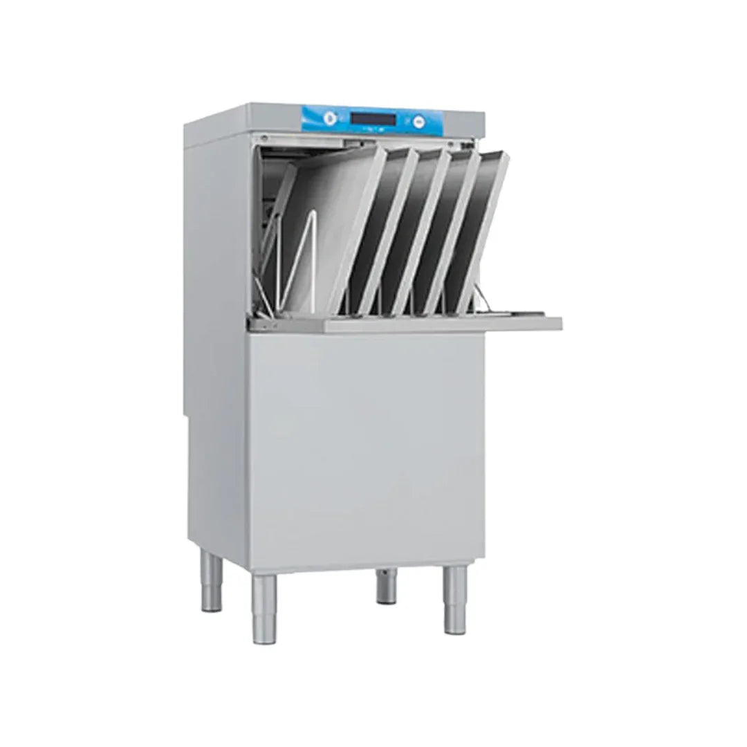 Lave batterie RIVER - Panier 500x600mm - Passage : 400mm - avec pompe de vidange - Triphasé 400V - ELETTROBAR - Lave-batterie