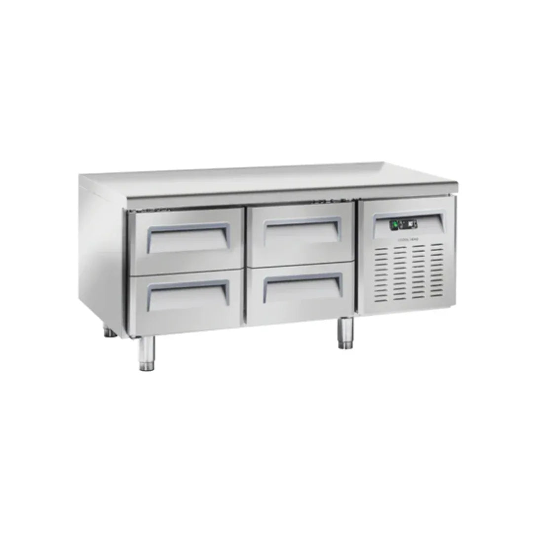 Soubassement réfrigéré positif 4 tiroirs COOLHEAD SB4T vue 1 - Usine CHR