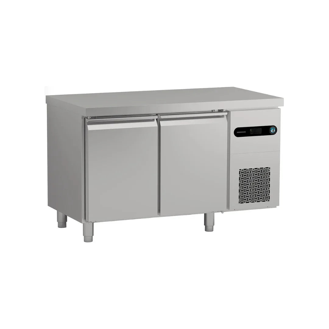 Table réfrigérée positive 2 portes -2/+8°C - Capacité : 300 litres - 1314x700x830mm - HOSHIZAKI - Table réfrigérée positive