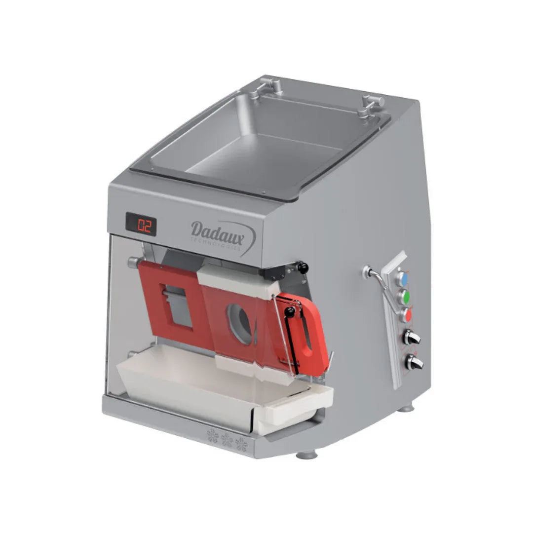 Hachoir réfrigérée SETNA - Double coupe - avec reconstitueur - 82mm - Grille 3mm - Triphasé 400V - DADAUX - Hachoir à viande