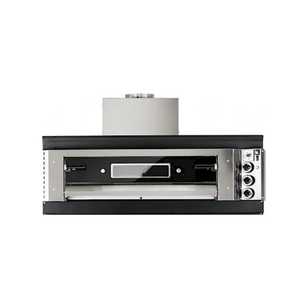 Four à pizza à gaz 1 niveau - 6 pizzas 30cm - 1410x875x500mm OEM SG96 GAS MET vue 1 - Usine CHR