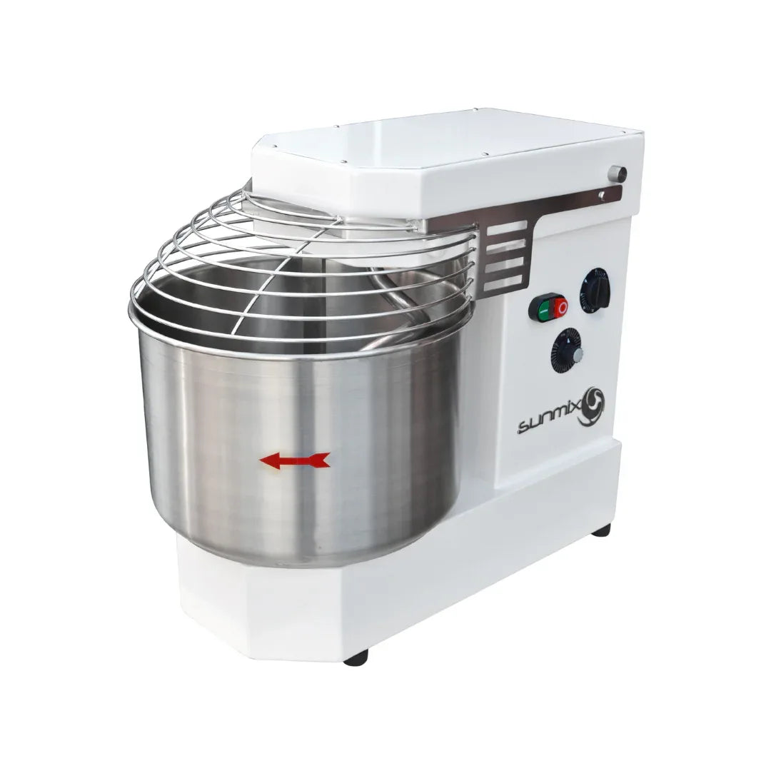 Pétrin à spirale 12 litres - vitesse variable - Mono 230V - SUNMIX - Pétrin professionnel