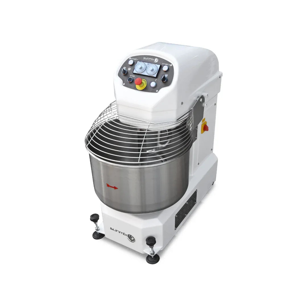 Pétrin à spirale 81 litres - 2 vitesses + cuve motorisée - Triphasé 400V - SUNMIX - Pétrin professionnel