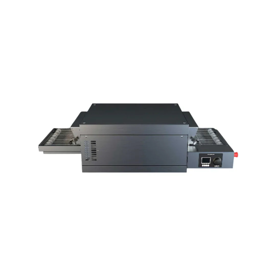Four à tunnel digitale TUNNEL TL tapis 45cm - 34 pizzas de 35cm/h - 1500x700x390mm OEM TL45DG vue 1 - Usine CHR