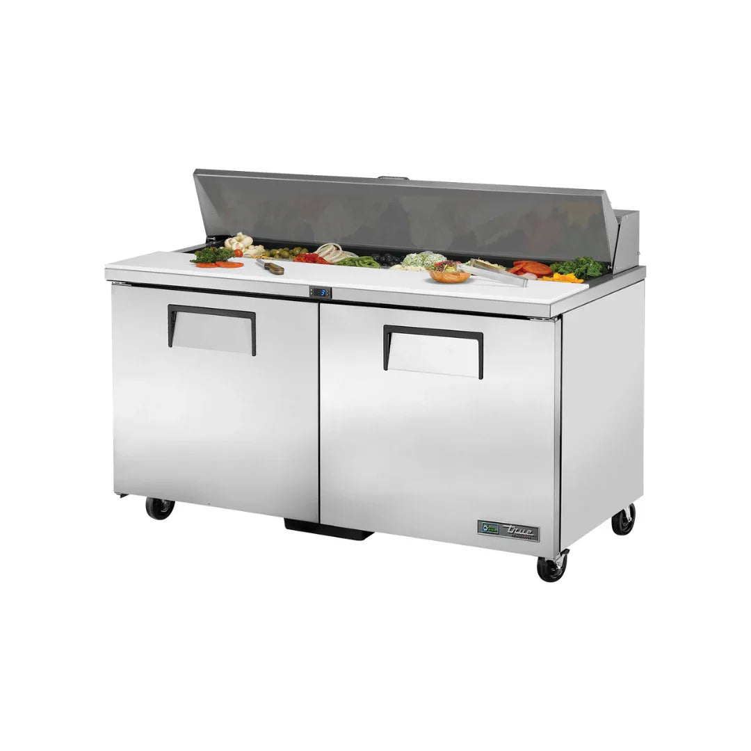 Table de préparation positive 2 portes - Série TSSU TRUE - 439L - 16xGN1/6 TRUE REFRIGERATION vue 1 - Usine CHR