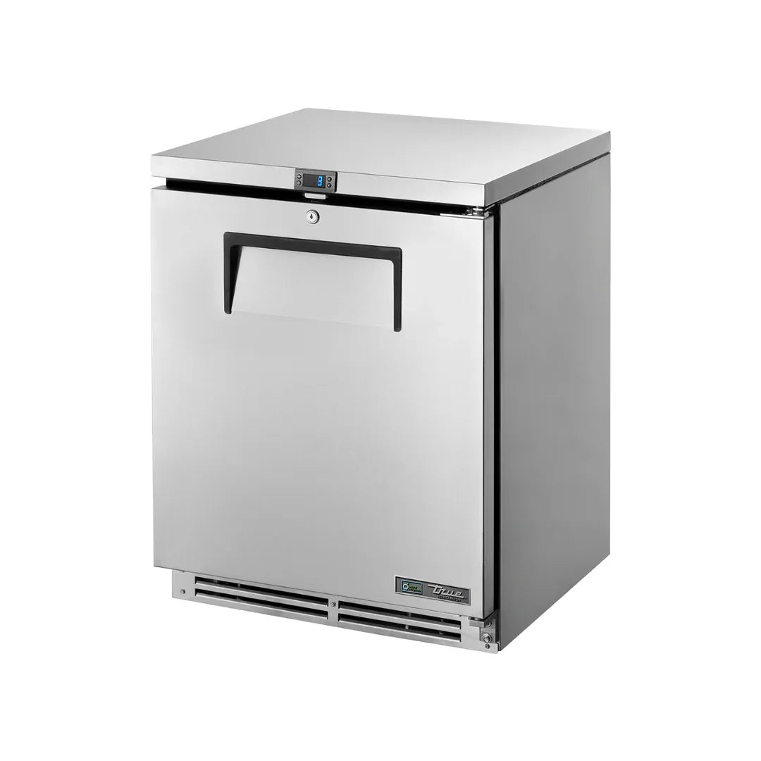 Meuble bas réfrigéré positive 1 porte - Série TUC TRUE - 158 litres - 610x627x802mm - TRUE REFRIGERATION - Table réfrigérée p