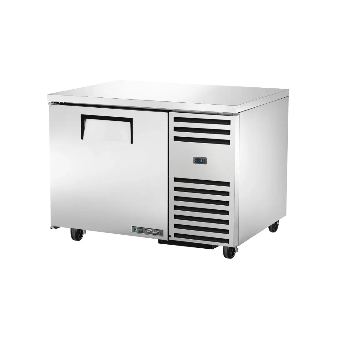 Meuble bas réfrigéré positive 1 porte - Série TUC TRUE - 323 litres - 1131x822x839mm - TRUE REFRIGERATION - Table réfrigérée