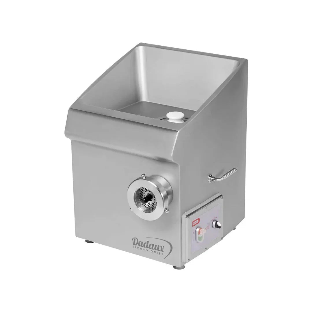 Hachoir TX 98 DC - 98mm - Double coupe - Grille 5mm - Triphasé 400V - DADAUX - Hachoir à viande professionnel