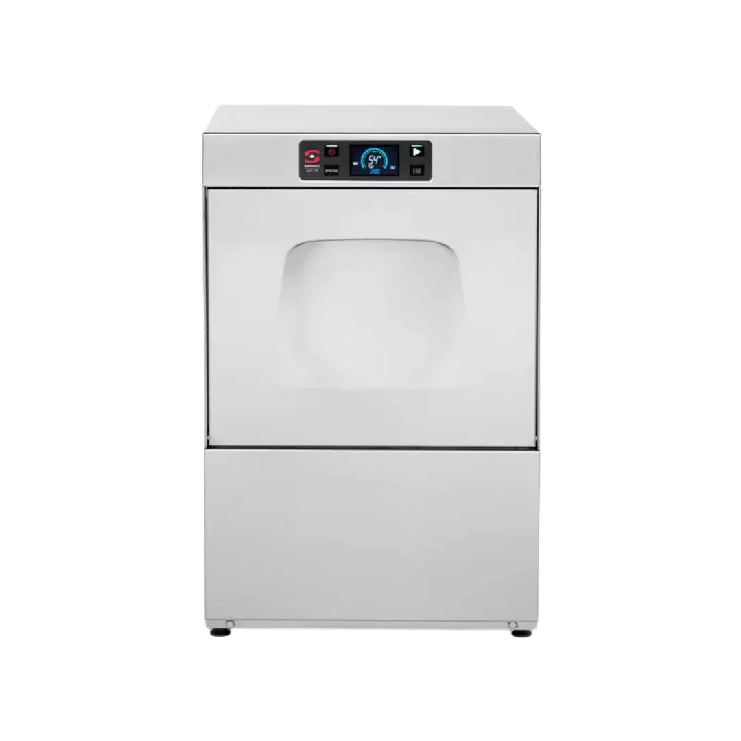 Lave-verre panier 400x400mm + adoucisseur - 470x540x710mm - Passage : 300mm - 3,05 kW SAMMIC vue 1 - Usine CHR
