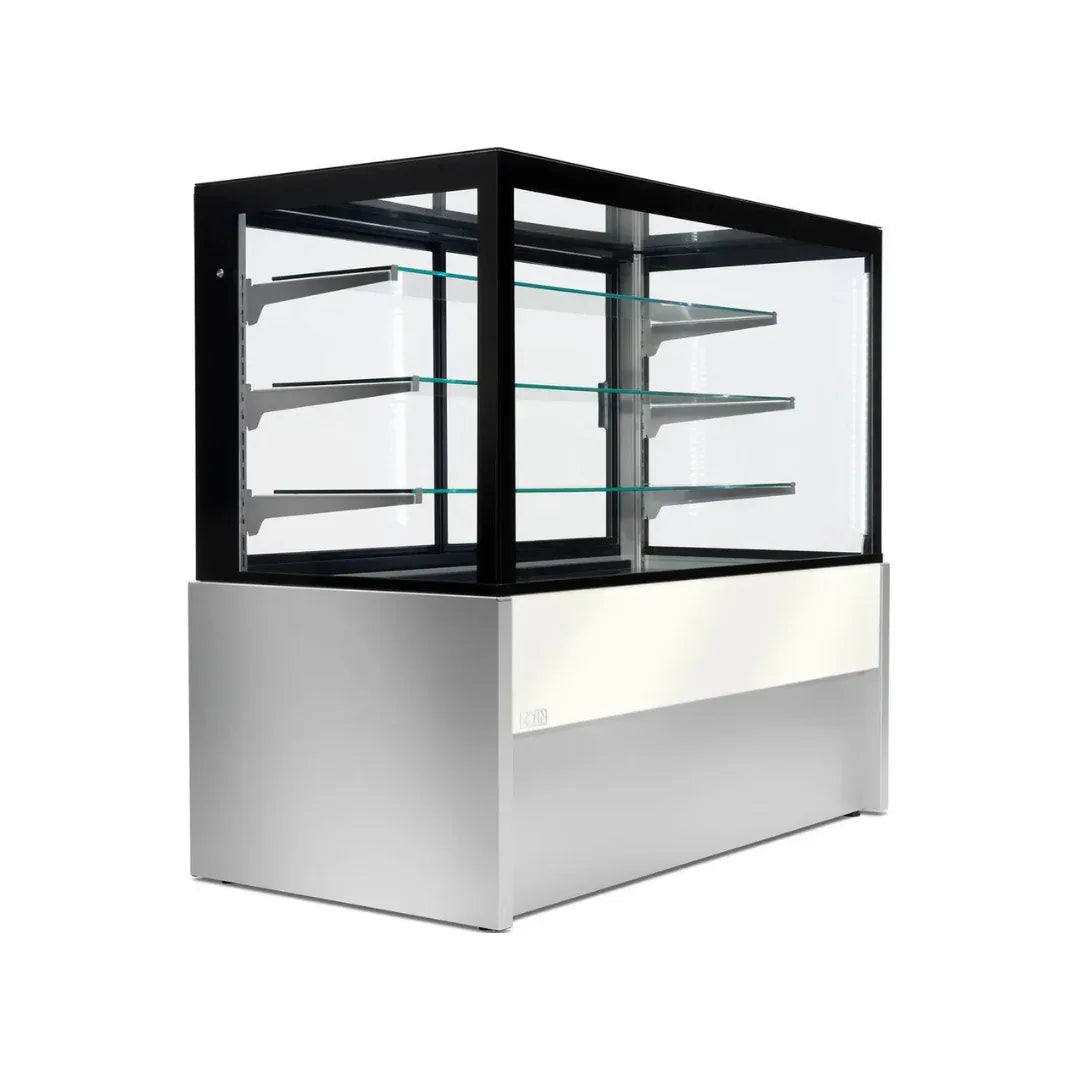 Vitrine réfrigérée ventilée sans réserve 4 niveaux 2000x780x1380mm 0/+8°C - KRISTALL - ARKA - Vitrine de présentation, Vitrin