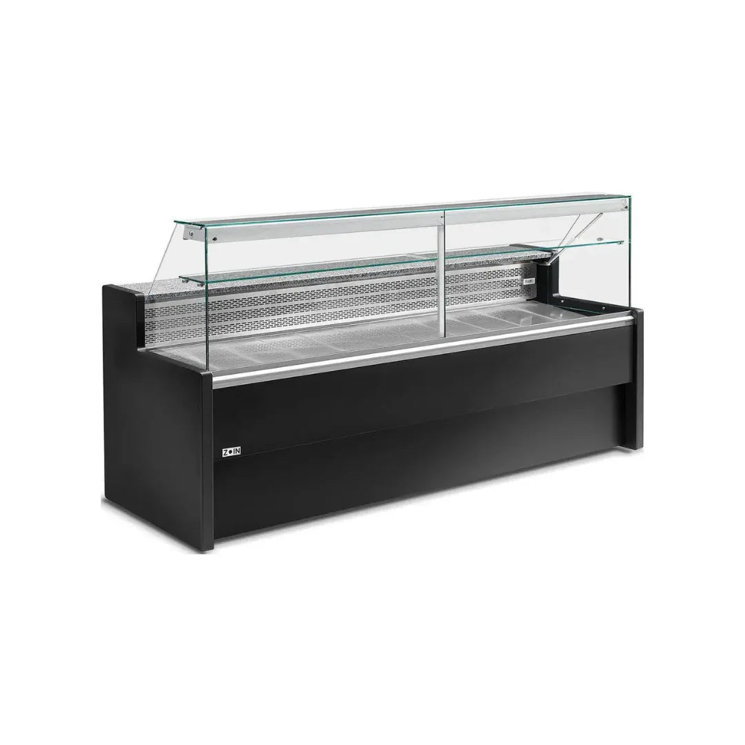 Vitrine réfrigérée statique avec réserve 1000x790x1220mm +2/+8°C - TIBET ARKA ARTB100PSSGKA vue 1 - Usine CHR