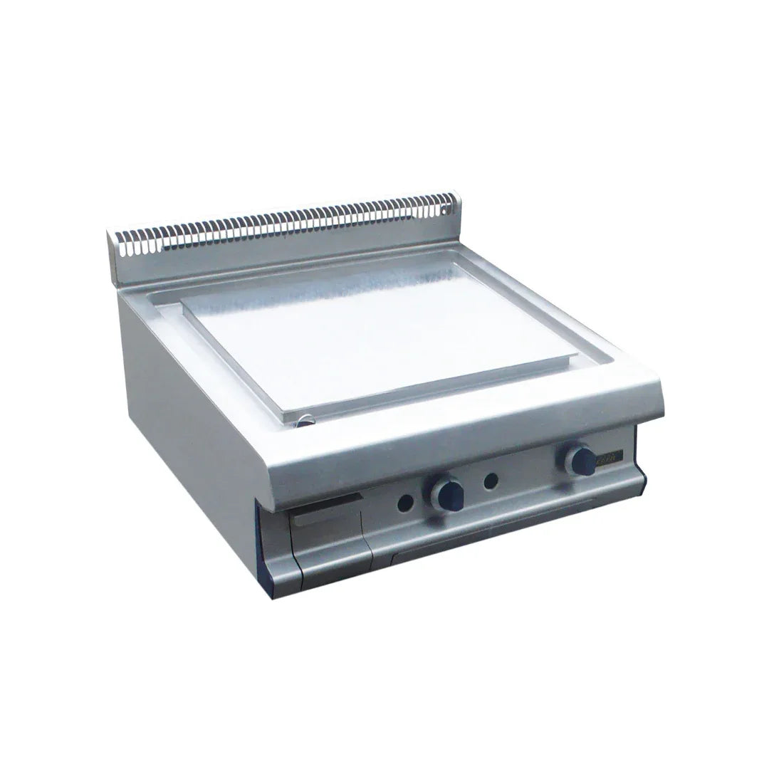 Plancha lisse inox gaz à poser 10kW CAPIC W381515 vue 1 - Usine CHR